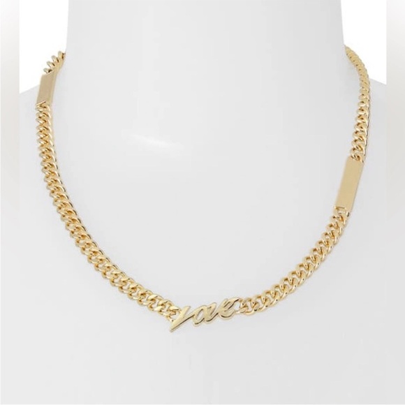 AllSaints Love Chain Necklace - Picture 3 of 8